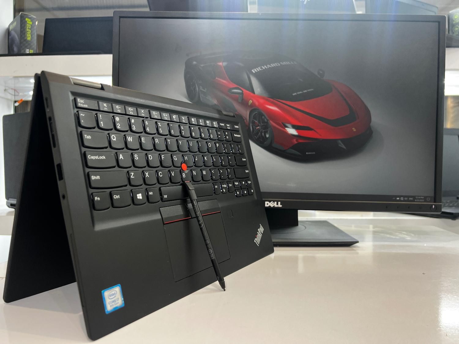 لپتاپ لمسی لنوو ۳۶۰ درجه CPU i7 با قلم|رایانه همراه|مشهد, احمدآباد|دیوار