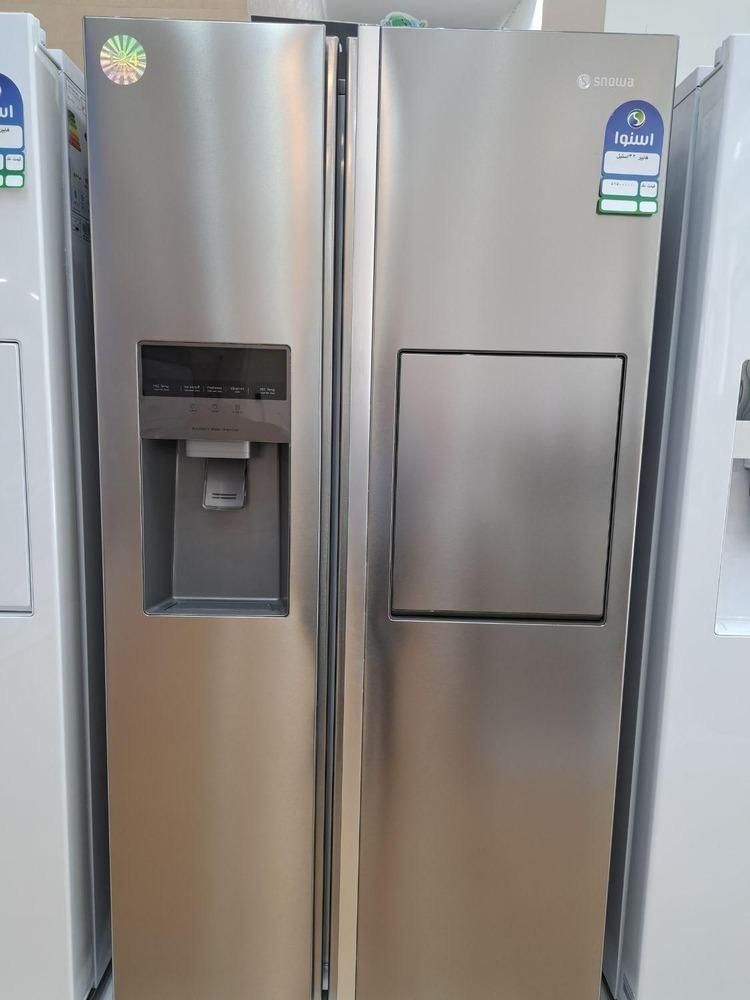 یخچال فریزر ساید اسنواهایپر مدلS2Di-M210 رنگ استیل|یخچال و فریزر|مشهد, طبرسی شمالی|دیوار