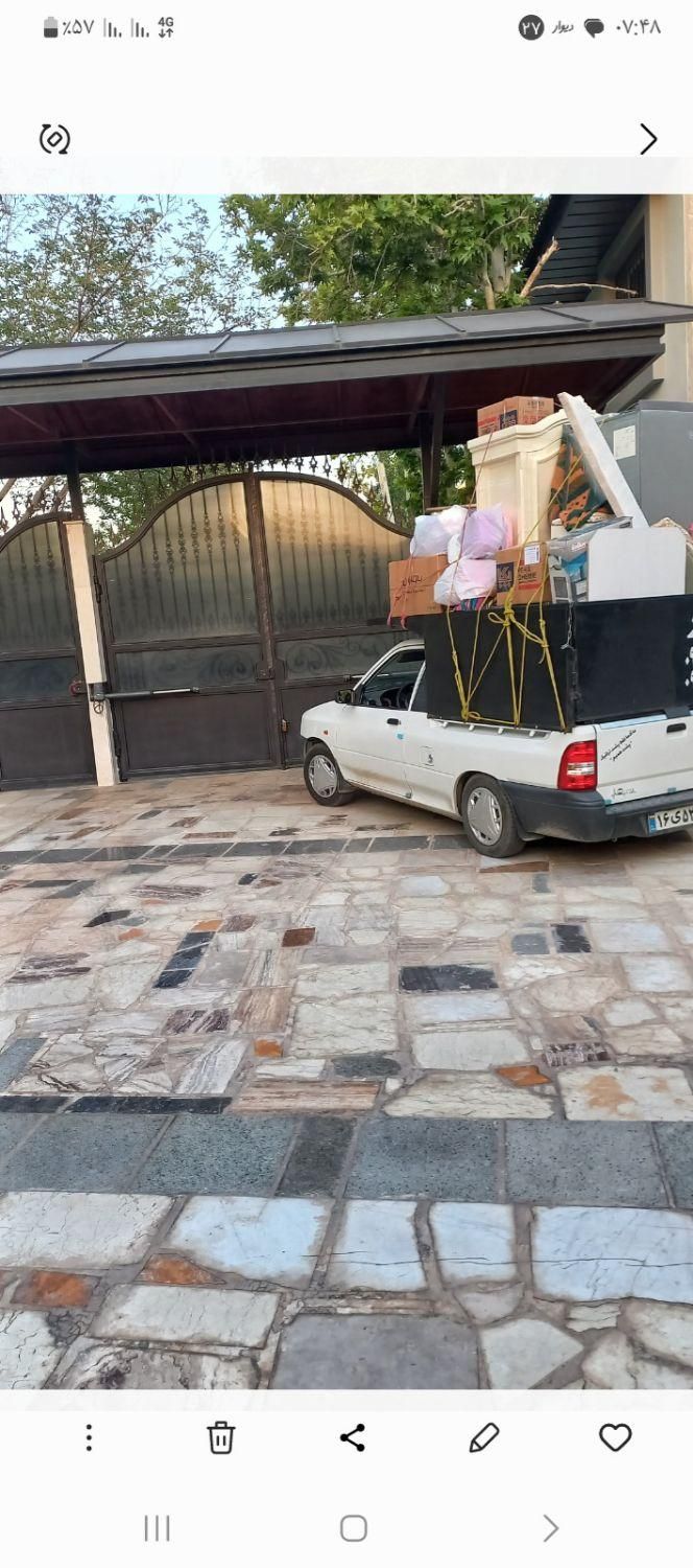 حمل بار مبلمان و اثاثیه منزل با وانت|خدمات حمل و نقل|دماوند, گیلاوند|دیوار