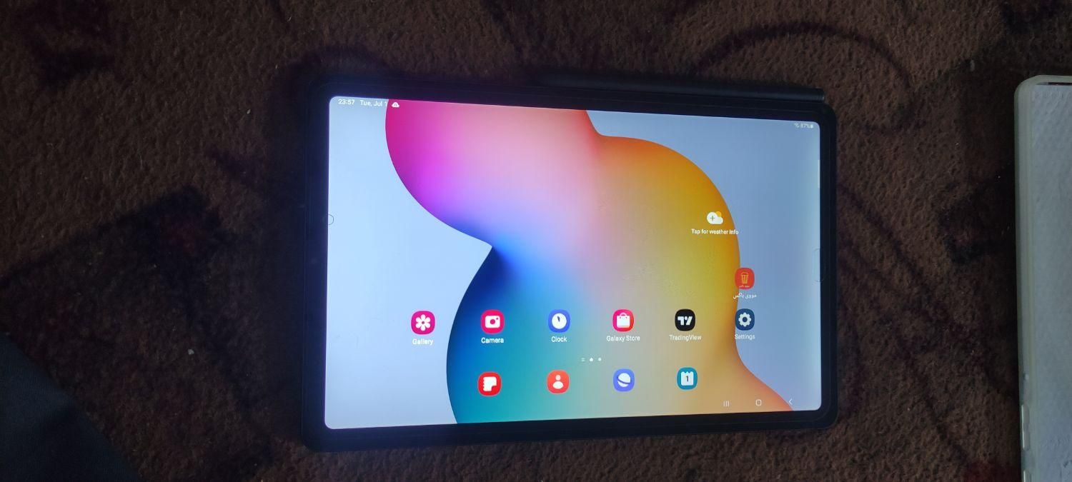 تبلت سامسونگ tap s6 lait قلم دار|تبلت|همدان, |دیوار
