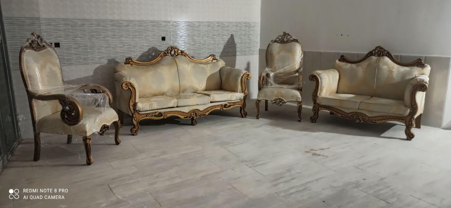 مبل استیل سلطنتی|مبلمان خانگی و میز عسلی|گرگان, |دیوار