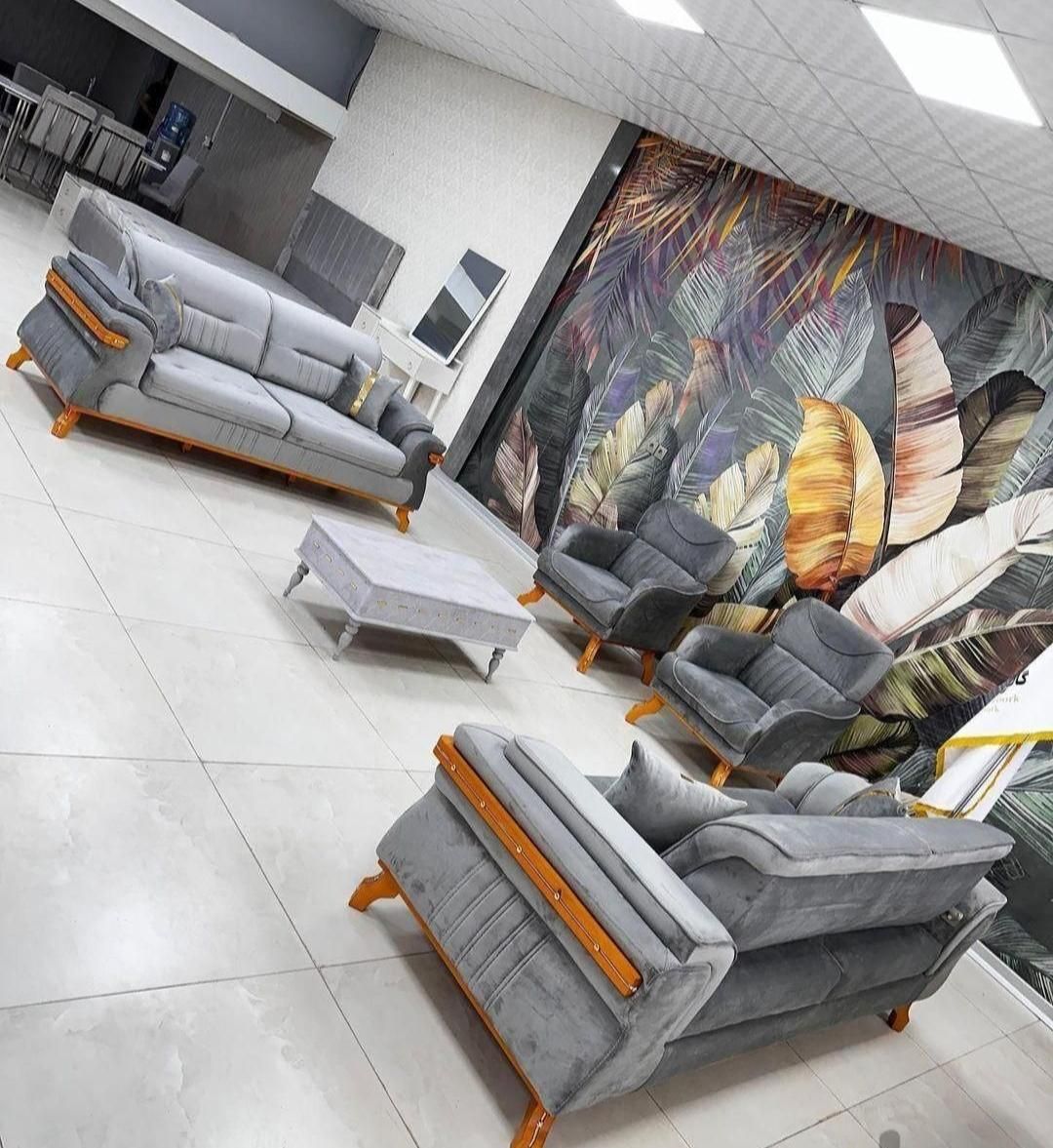 مبل بلوط راحتی تخت خواب شو کد ۱۸۳۵۶|مبلمان خانگی و میز عسلی|ماهنشان, |دیوار