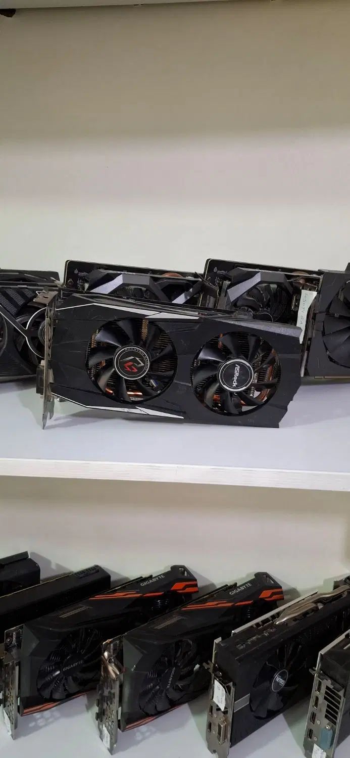 کارت گرافیک Asrock Phantom Gaming Radeon RX580 8G|قطعات و لوازم جانبی رایانه|تهران, سلسبیل شمالی|دیوار