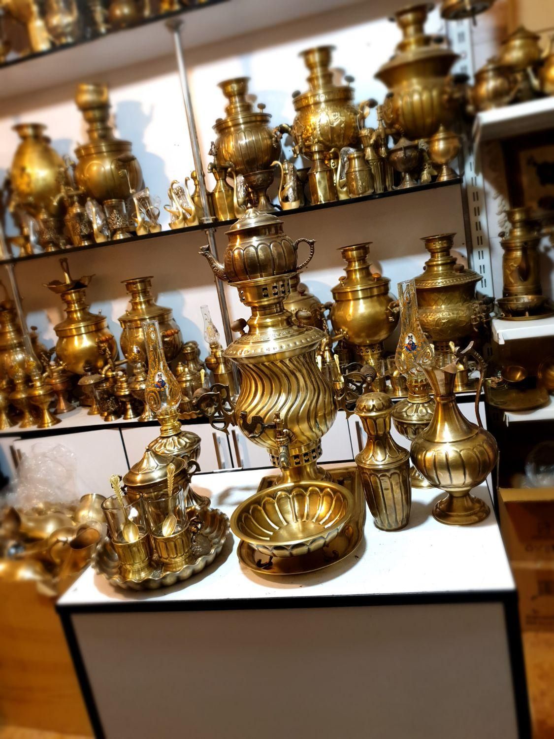 hdss سماور ذغالی trd مسی برقی برنجی گازی زغالی|صنایع دستی و سایر لوازم تزئینی|اصفهان, دستگرده|دیوار