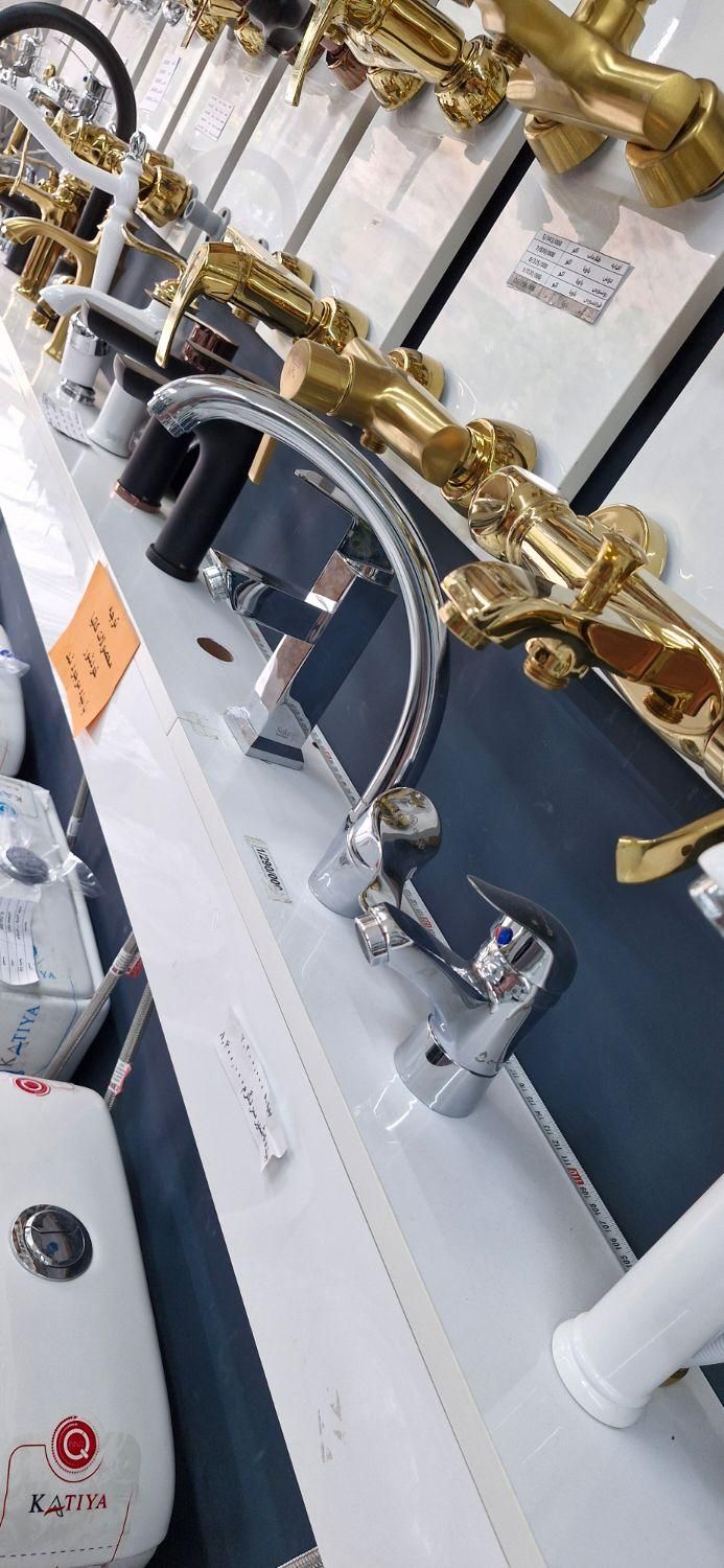 ست۴تایی شیرآلات روشویی توالت دوش سینک مهر|مصالح و تجهیزات ساختمان|رودهن, |دیوار