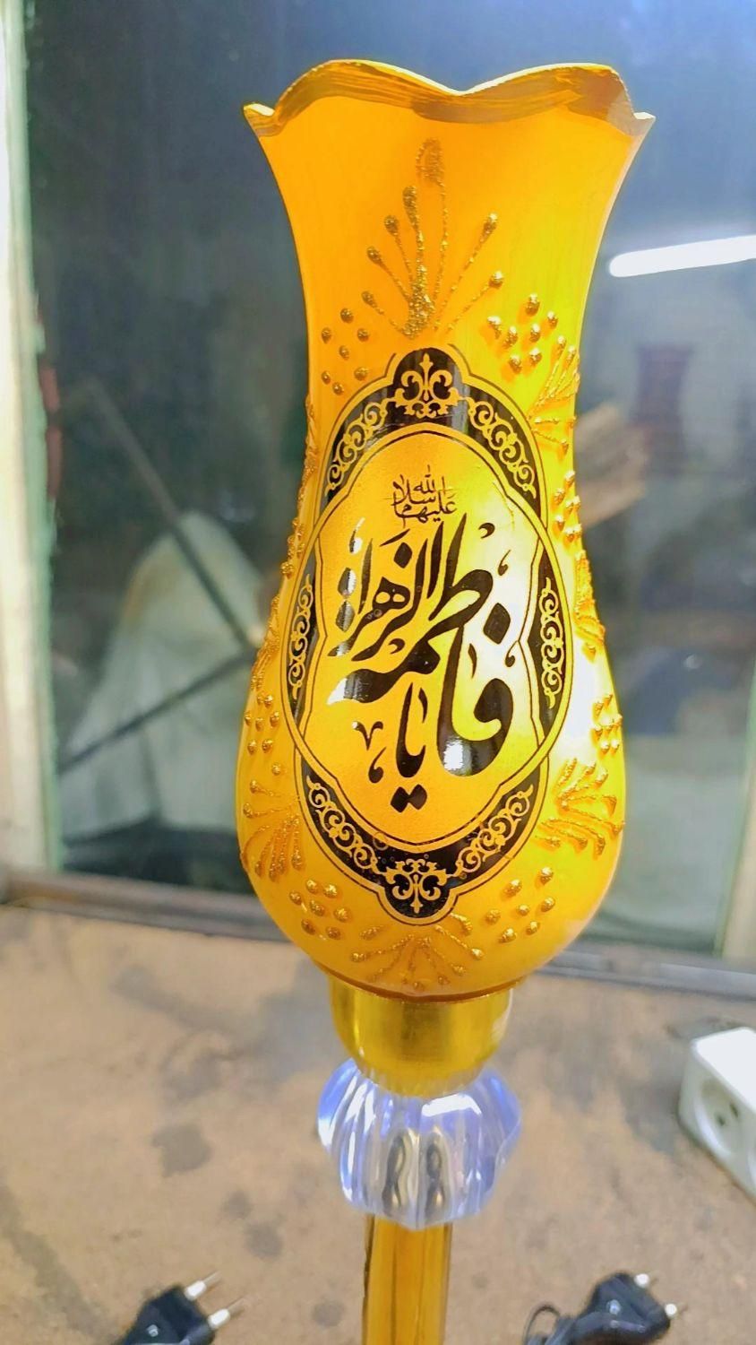 لاله مذهبی لاله علامت علم حجله چهل چراغ|کلکسیون اشیاء عتیقه|تهران, جی|دیوار