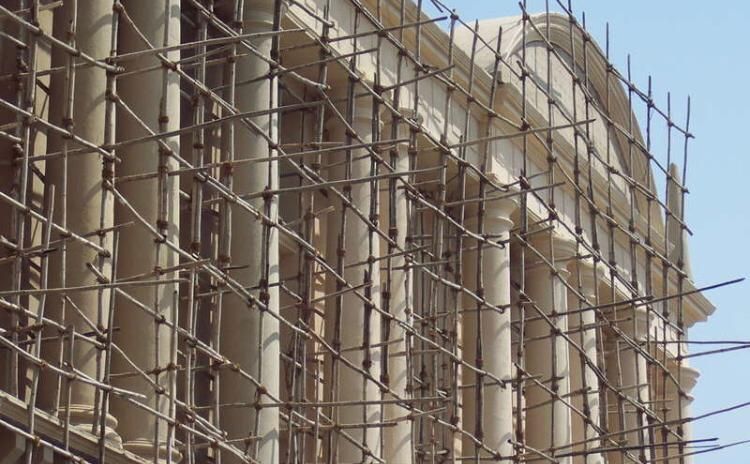 داربست فلزی وکفراژ آسمان|خدمات پیشه و مهارت|اندیشه, اندیشه فاز ۳|دیوار