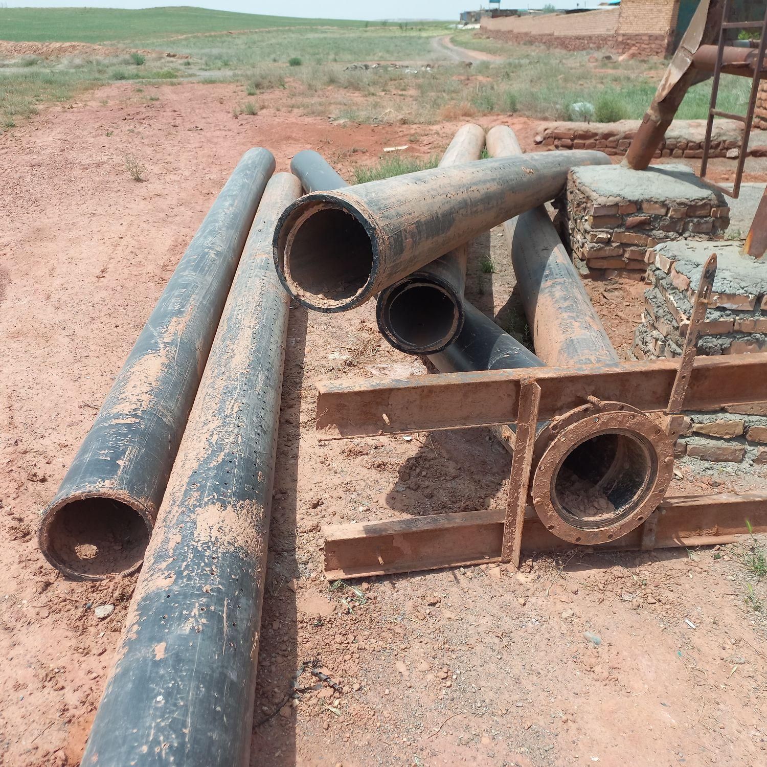 لوله جدار چاه ۳۱۵ پلی اتیلین|مصالح و تجهیزات ساختمان|ملک‌آباد, |دیوار