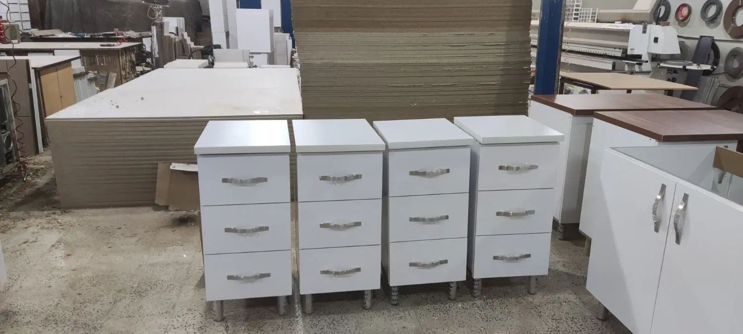 کابینت آماده 3 کشویی تکی با ریل ساچمه ای|مصالح و تجهیزات ساختمان|تهران, شکوفه (عبدل آباد)|دیوار