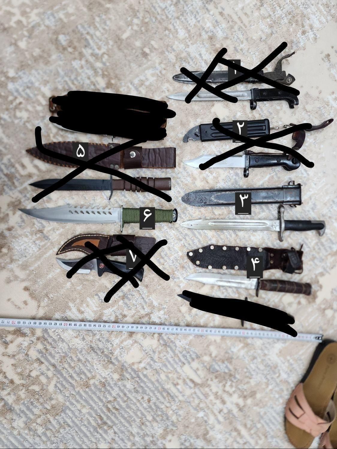 کارد چاقو شکاری کمپینگ و کوهنوردی دستساز اورجینال|کوهنوردی و کمپینگ|تهران, نارمک|دیوار