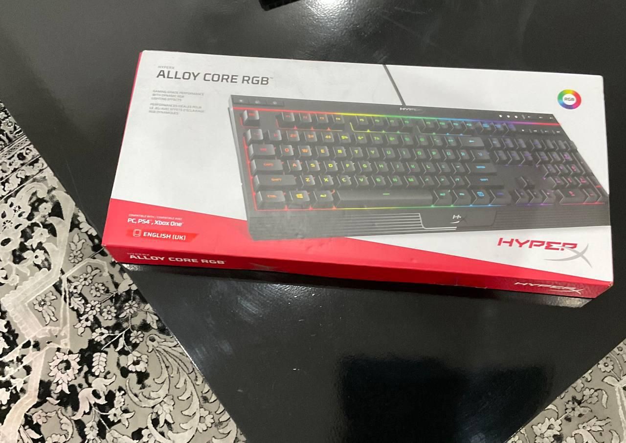 کیبورد گیمینگ هایپرایکس Hyperx Alloy core rgb|قطعات و لوازم جانبی رایانه|تهران, نازی‌آباد|دیوار