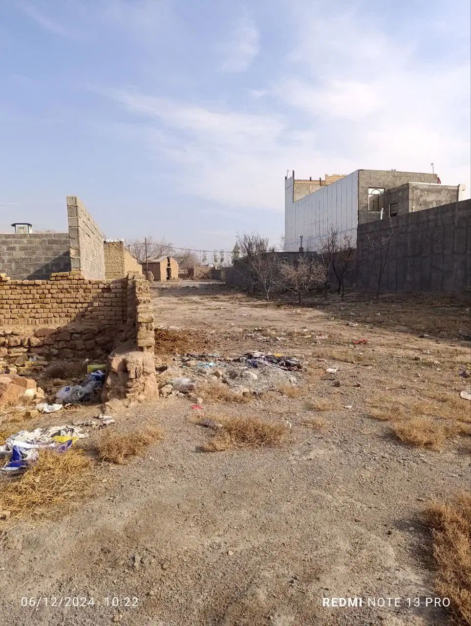 با سلام ۱۲۰متر زمین جاده کلات روستای پاز|فروش زمین و ملک کلنگی|مشهد, تبادکان|دیوار