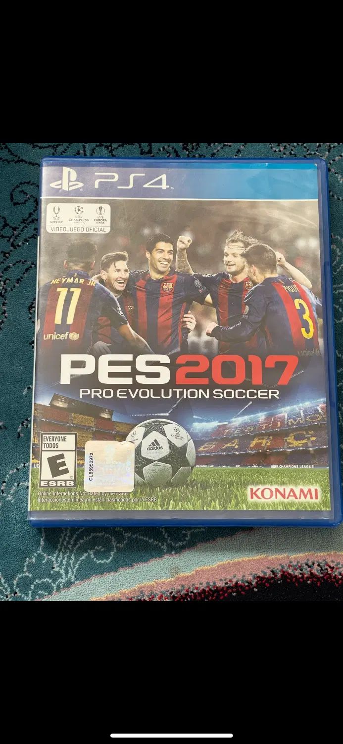 بازی PES 2017 برای PS4|کنسول، بازی ویدئویی و آنلاین|مشهد, کوی ولیعصر|دیوار