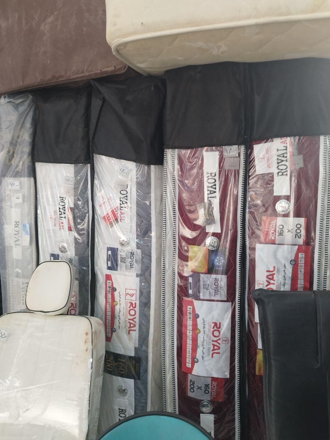 تشک نو در ابعاد مختلف تک و دو نفره با ارسال|تشک تختخواب|خورموج, |دیوار