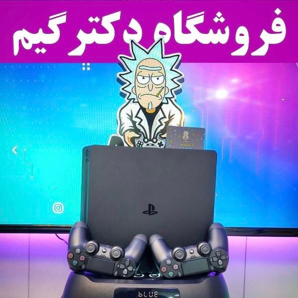 پی اس 4 دو دسته - Ps4 Slim 1TB|کنسول، بازی ویدئویی و آنلاین|تهران, فلسطین (میدان انقلاب)|دیوار