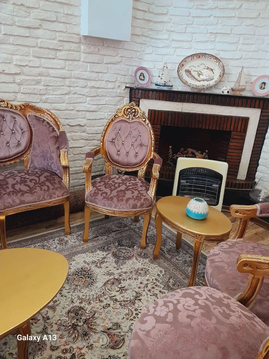 مبلمان استیل نه نفره|مبلمان خانگی و میز عسلی|کرج, شهرک آسمان|دیوار