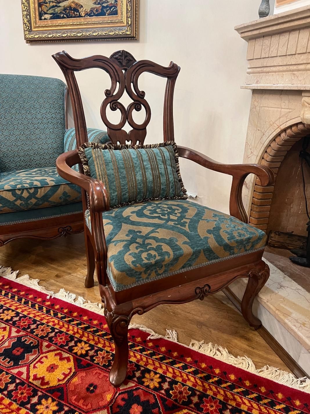 مبلمان ۷ نفره ترک اصل در حدنو|مبلمان خانگی و میز عسلی|تهران, جنت‌آباد مرکزی|دیوار