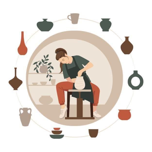 سفالگری (کلاسهای سفالگری برای همه سنین)|خدمات آموزشی|اصفهان, میرعماد|دیوار