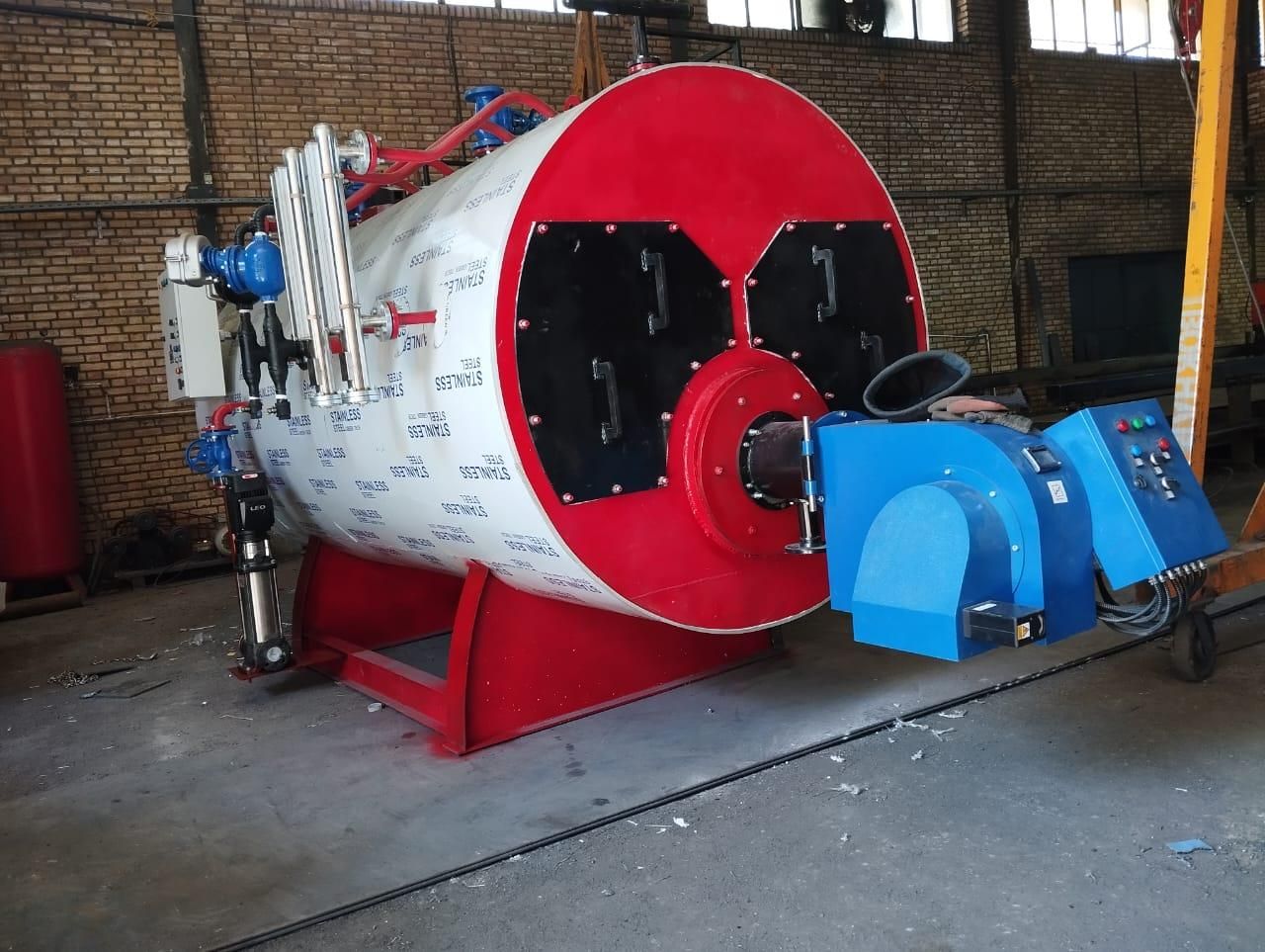 دیگ بخاراستاندارد با پلاک وبازرسی جوش|ماشینآلات صنعتی|مشهد, الهیه|دیوار