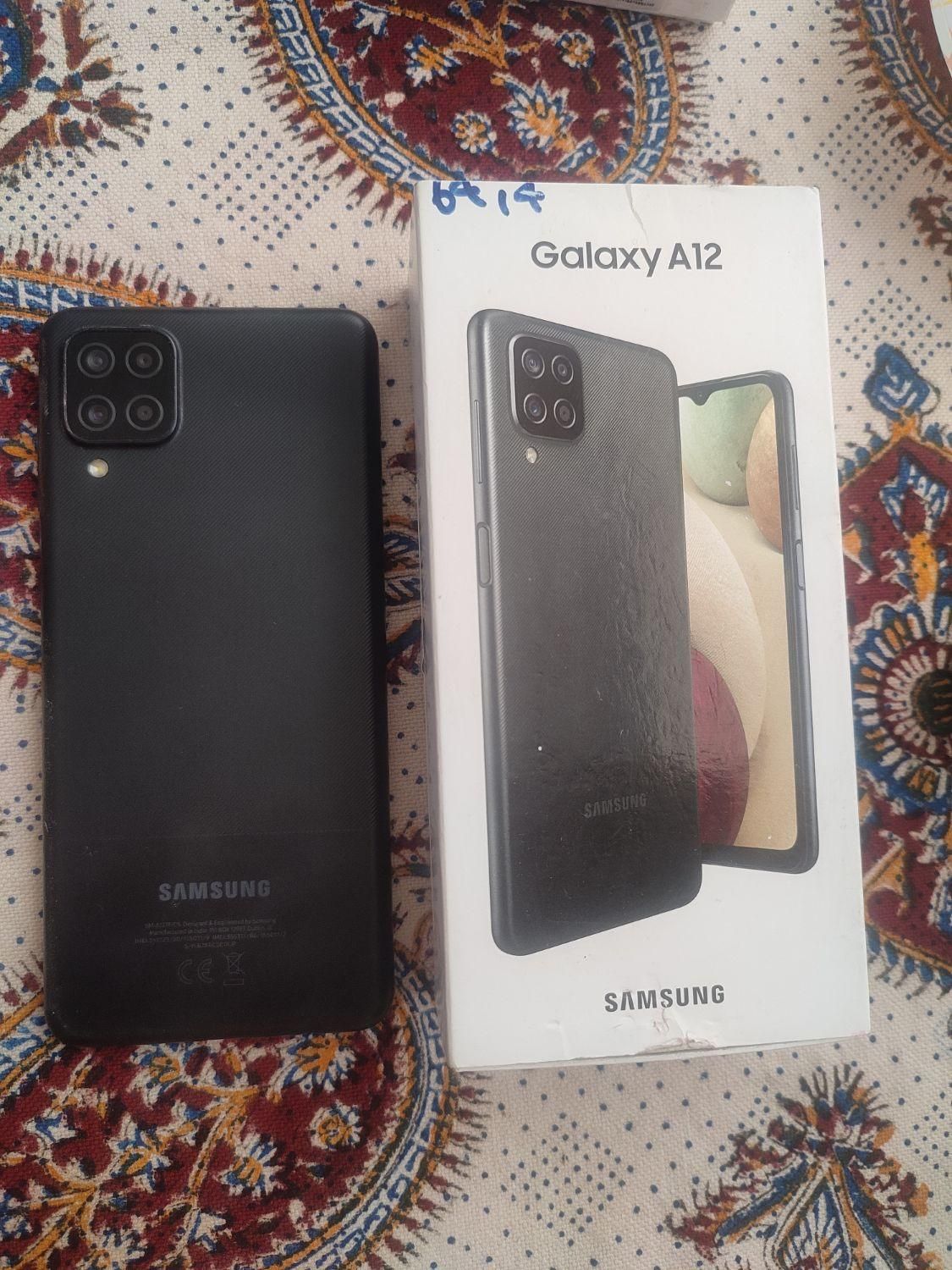 سامسونگ Galaxy A12 با حافظهٔ ۶۴ گیگابایت|موبایل|خمینی‌شهر, |دیوار