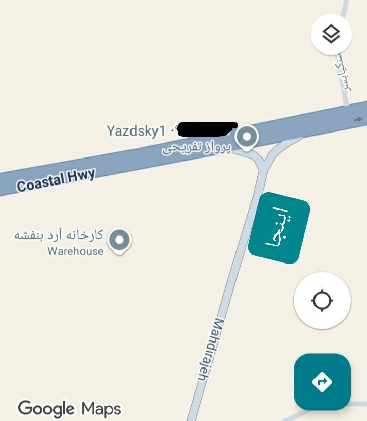 ۱۵۰ متر زمین بر عبور اصلی مهدیرجه|فروش زمین و ملک کلنگی|خلیل شهر, |دیوار