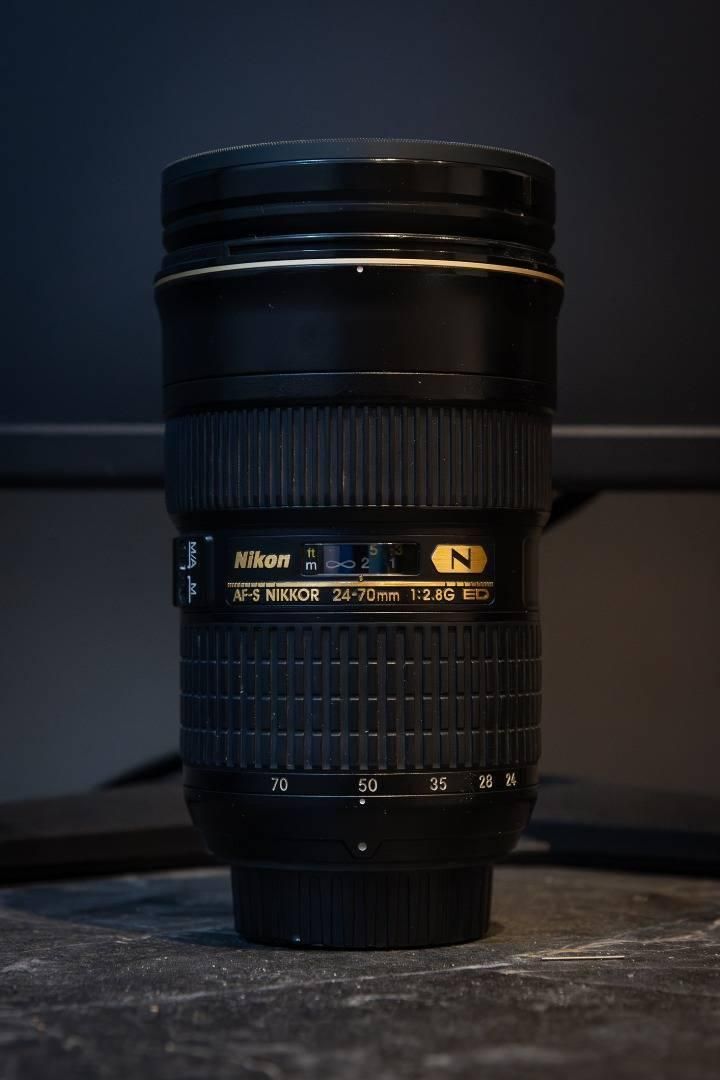 لنز نیکون Nikon 24-70mm f/2.8G ED|دوربین عکاسی و فیلم‌برداری|تهران, سعادت‌آباد|دیوار
