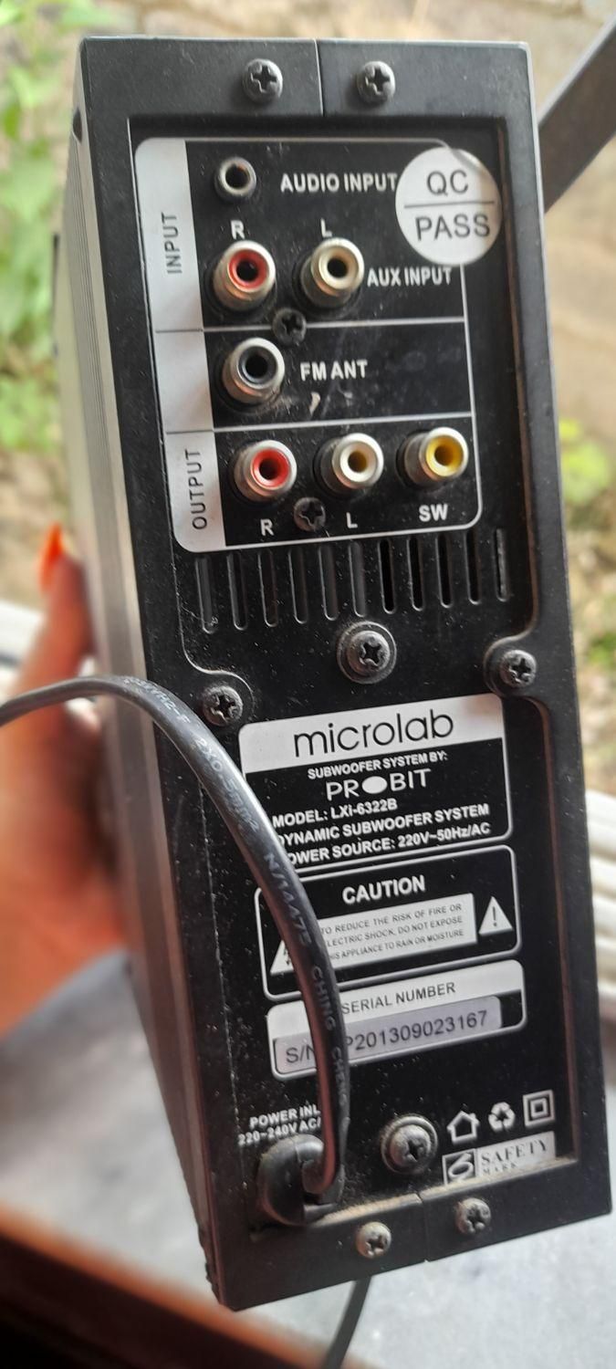 ضبط و باند microlab|سیستم صوتی خانگی|آستانه اشرفیه, |دیوار