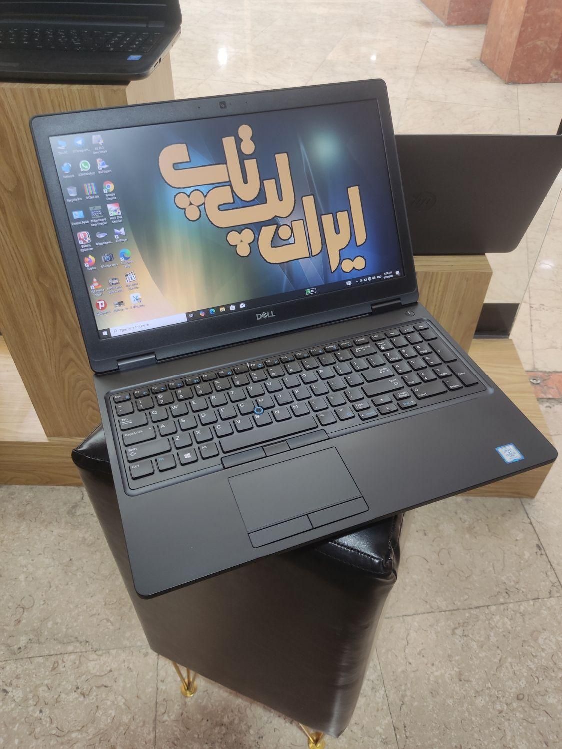 لپتاپDell e5580 i5نسل۸ رم۱۶/هارد256SSD m2|رایانه همراه|تهران, استخر|دیوار