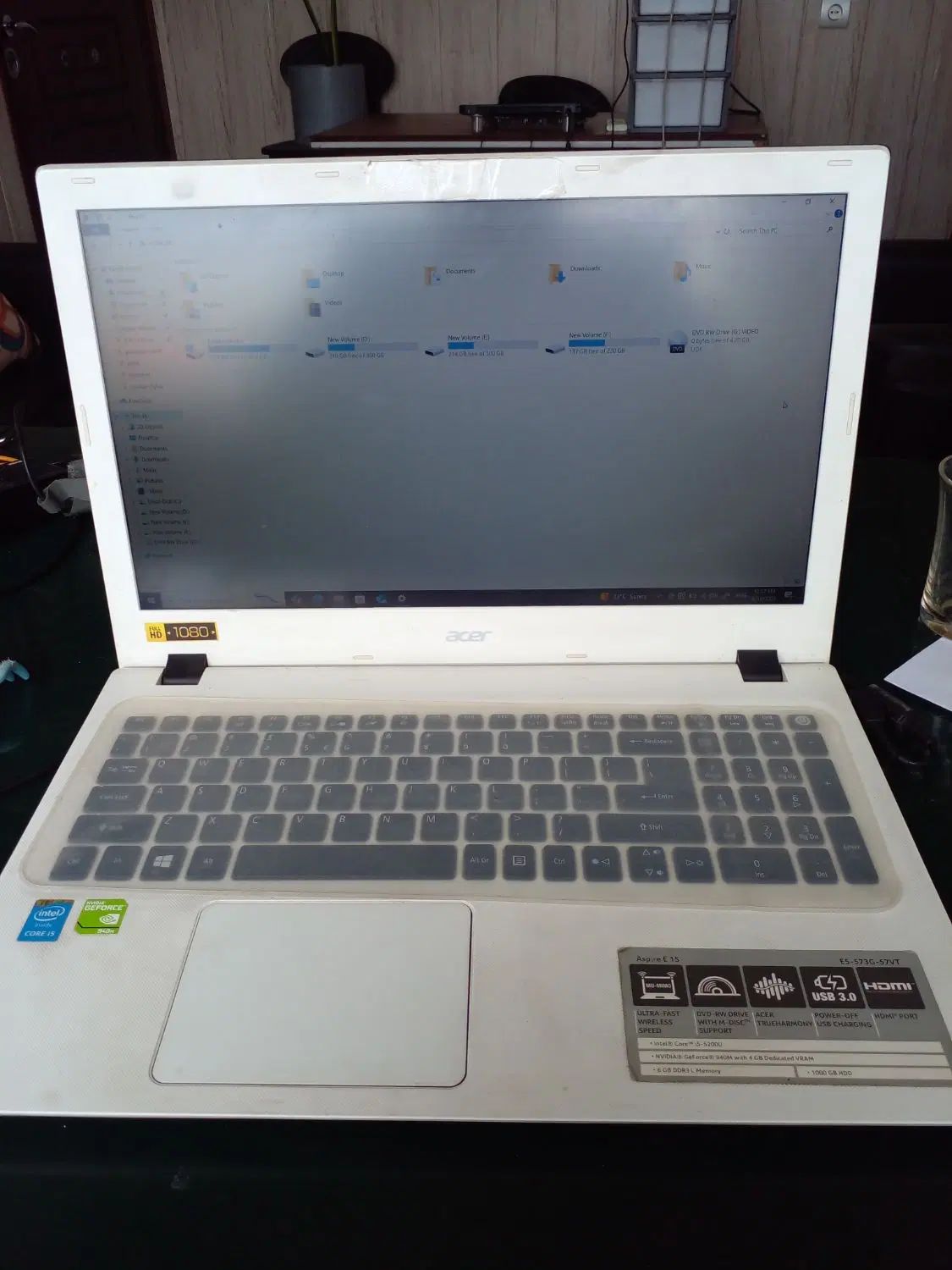 لبتاپ acer aspire E15|رایانه همراه|مشهد, ده دی|دیوار