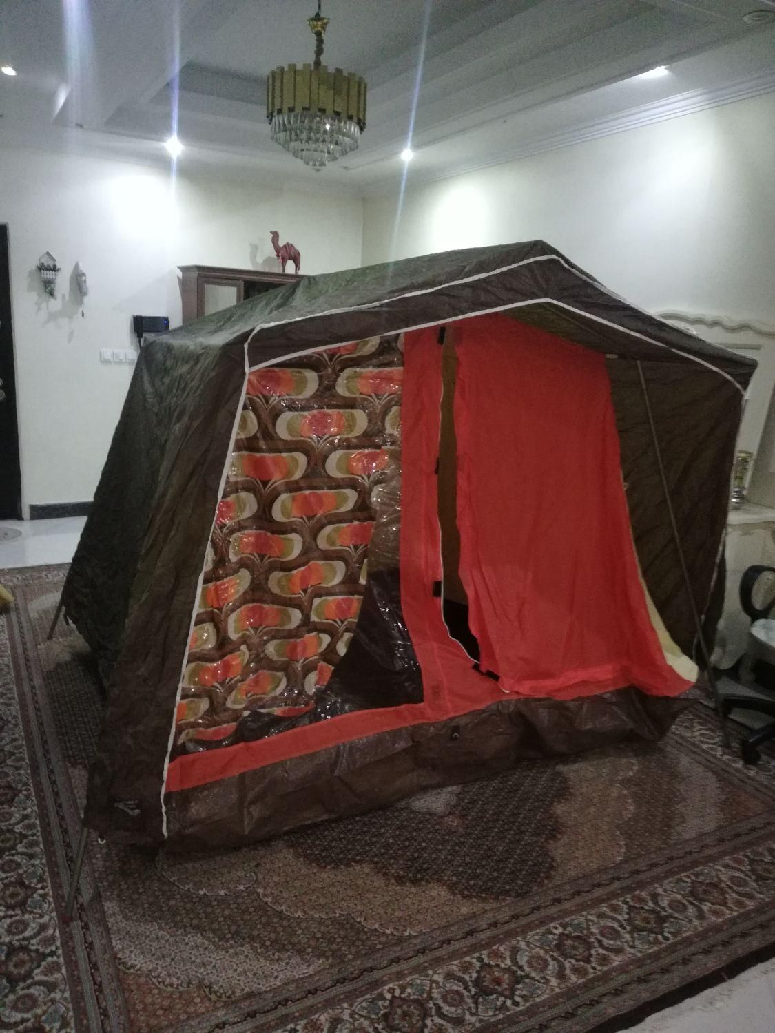 چادر مسافرتی بزرگ انگیلیسی دو پوش کمپینگ دوپوش|کوهنوردی و کمپینگ|تهران, نارمک جنوبی|دیوار