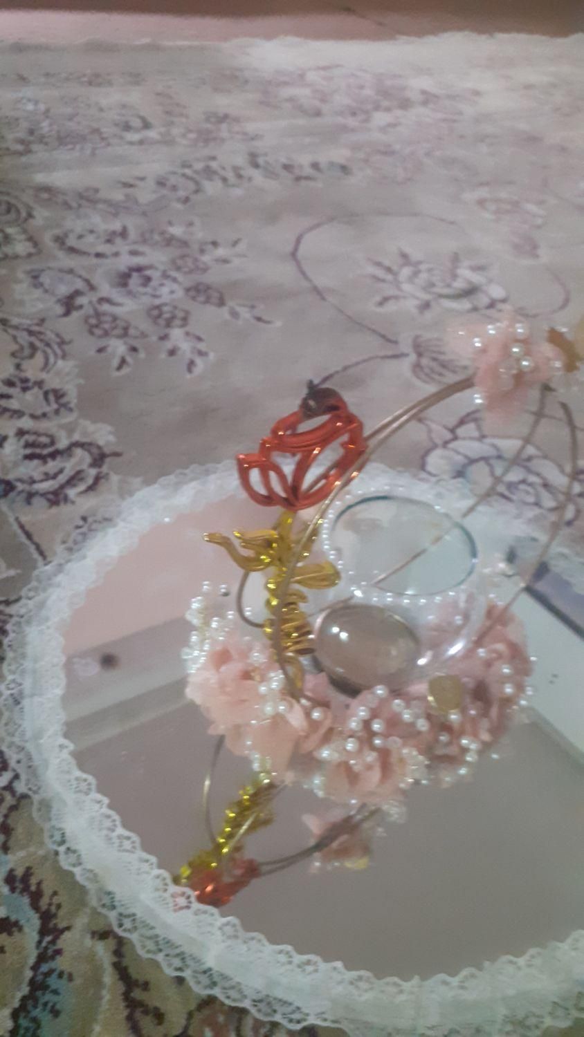 طبق حنا بندونی شیک وقشنگ اینه دار|صنایع دستی و سایر لوازم تزئینی|تهران, تهران‌سر|دیوار