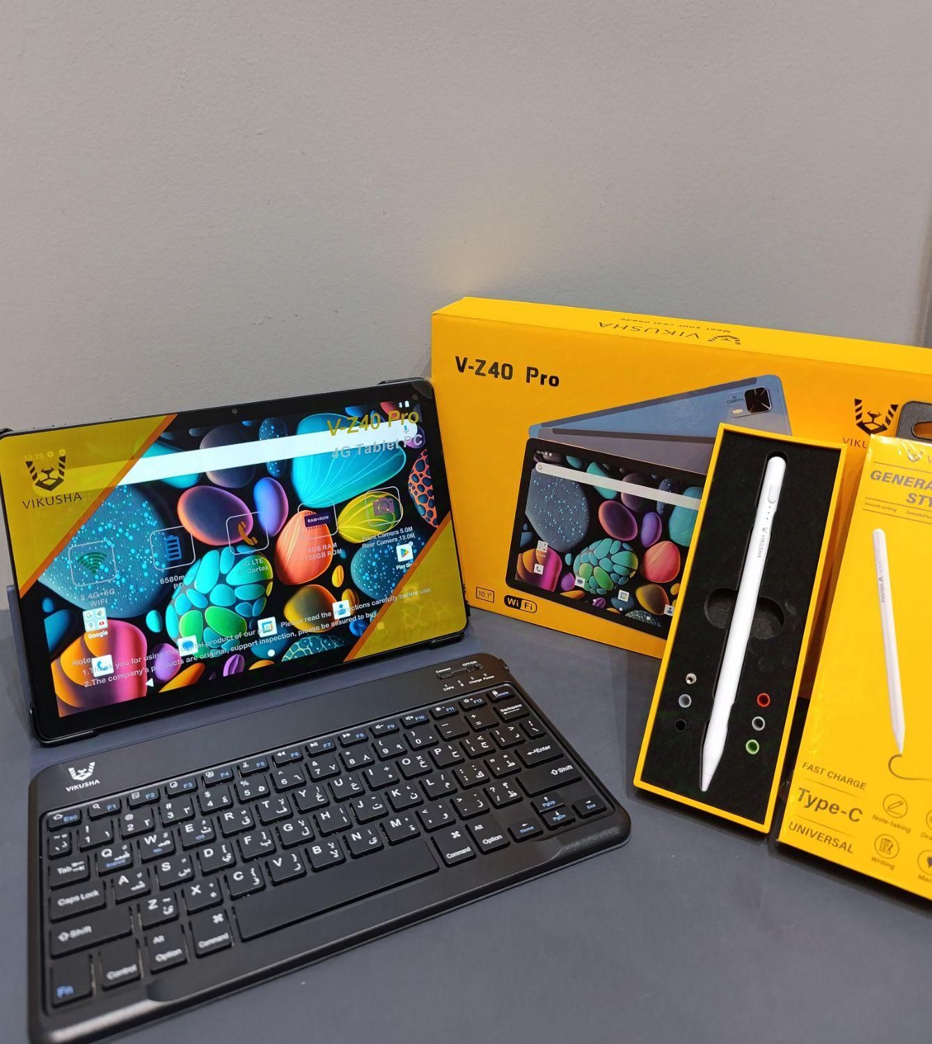 tablet v-z40 pro دوسیم LTE رام 8 آکبند|تبلت|تهران, فدک|دیوار