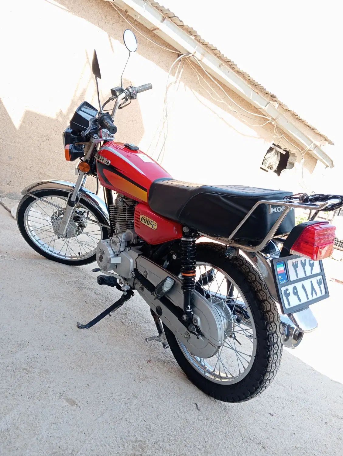هندا 200 cc همتاز|موتورسیکلت|محمدشهر, علی آباد گونه|دیوار