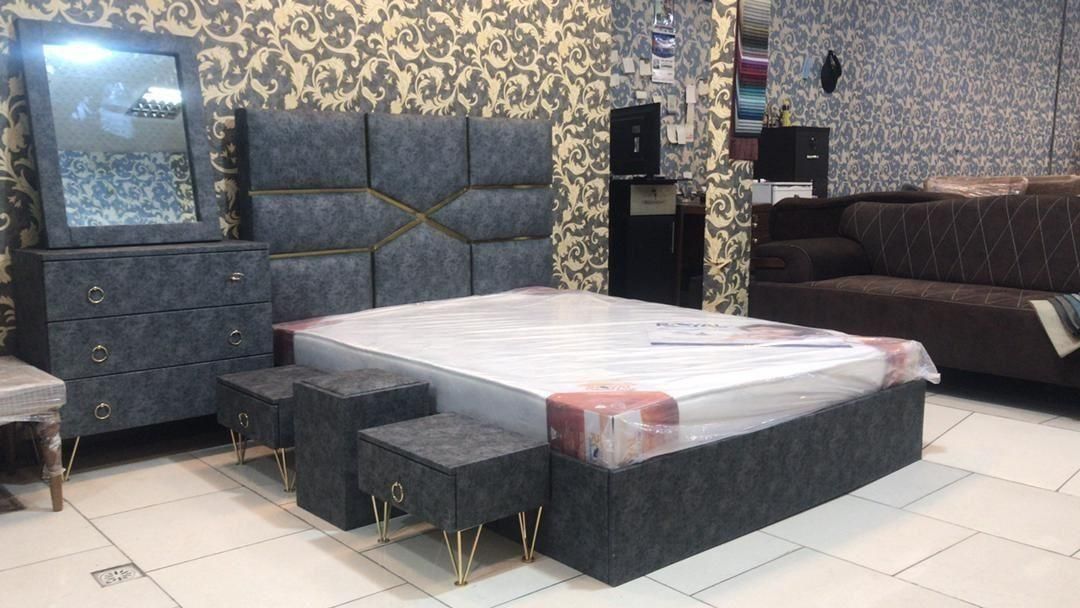 سرویس خواب دونفره کد 57111|تخت و سرویس خواب|شهریار, شهریار|دیوار