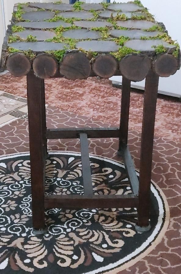 میز چوبی ( با چوب گردو )|میز و صندلی غذاخوری|تربت‌حیدریه, کاشانی|دیوار