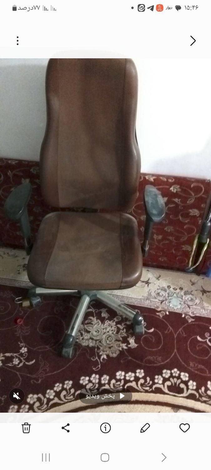 صندلی چرخدار|صندلی و نیمکت|خرم‌آباد, |دیوار