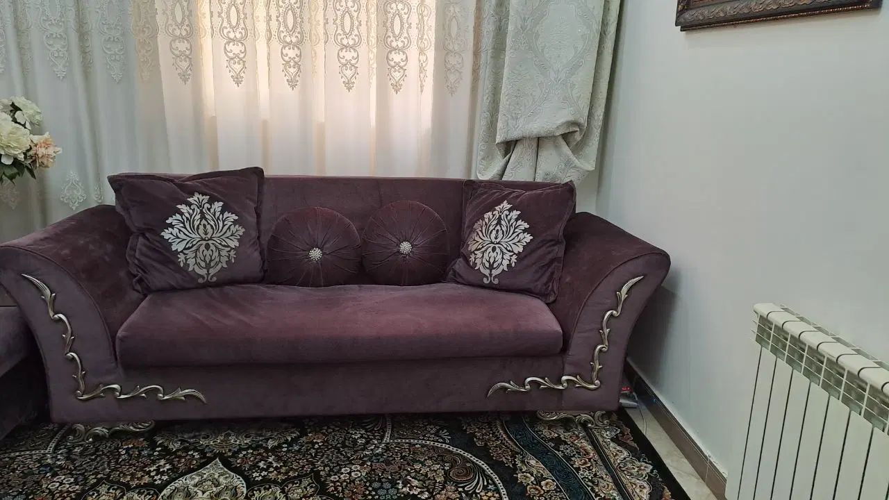ست مبل راحتی 7 نفره و ناهارخوری 6 نفره و بوفه|مبلمان خانگی و میز عسلی|تهران, شیوا|دیوار