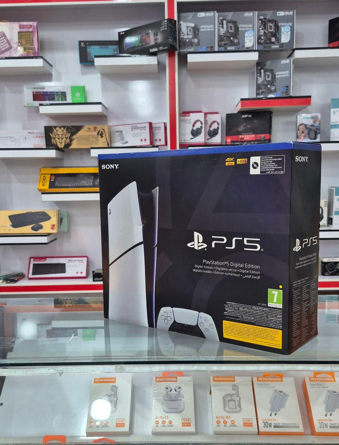 کنسول ps5 slim digital نوو|کنسول، بازی ویدئویی و آنلاین|قشم, |دیوار