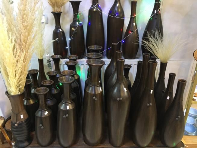 سفال طرح چوب|صنایع دستی و سایر لوازم تزئینی|اصفهان, باغ زیار|دیوار
