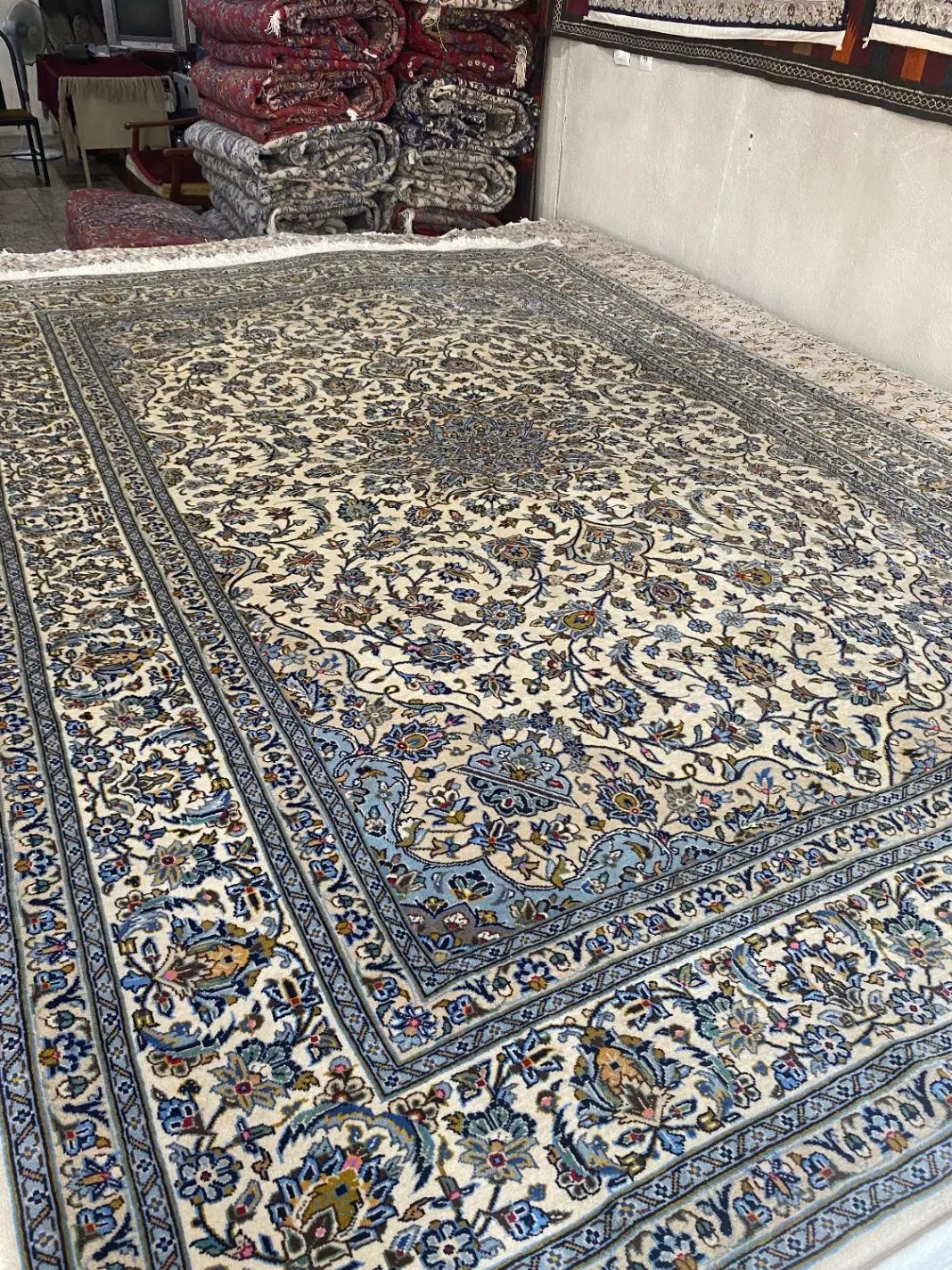 جفت ۶متری کرم کرک کاشان مارکدار|فرش|تهران, مدائن|دیوار