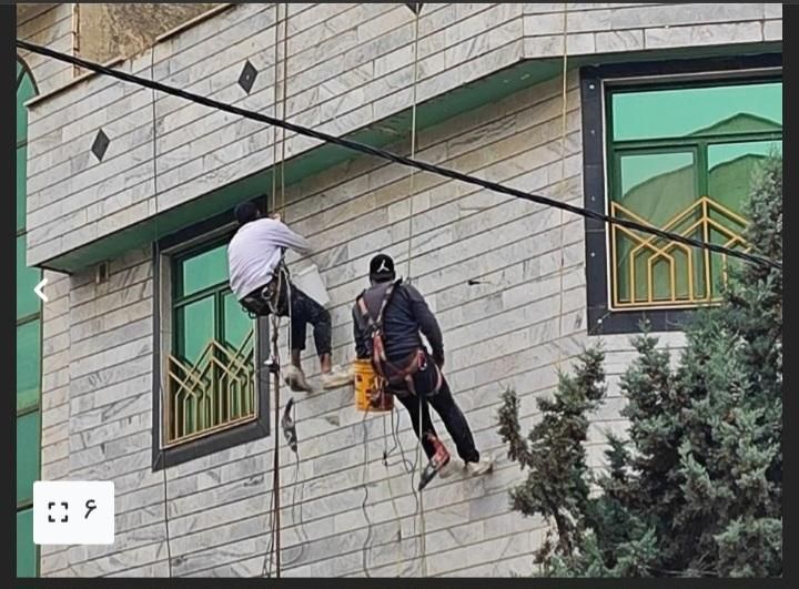 شستشوی نما.ساب اجر و سنگ.پیچ روپلاک.نورپردازی|خدمات پیشه و مهارت|مشهد, هفده شهریور|دیوار