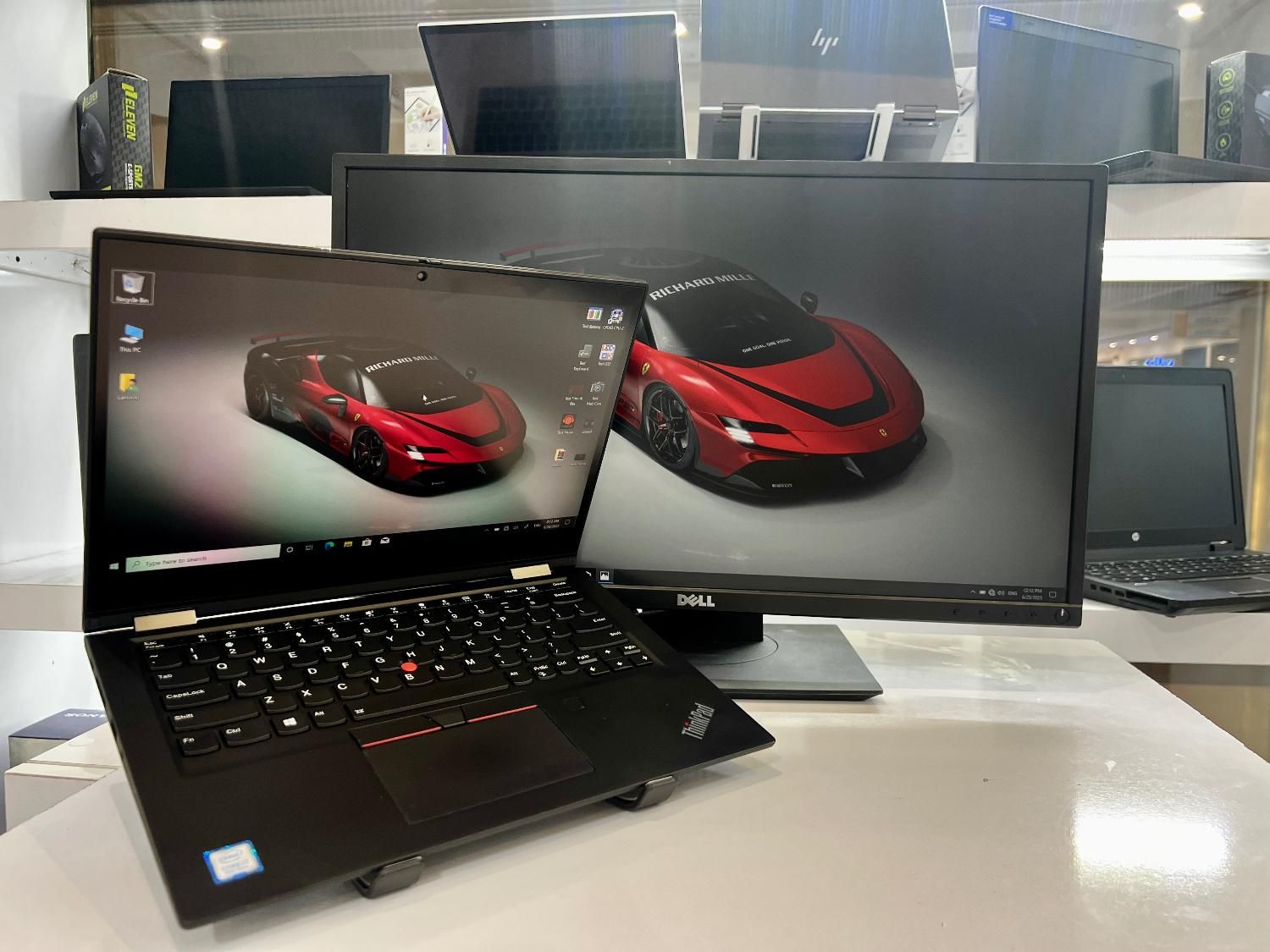 لپتاپ لمسی لنوو ۳۶۰ درجه CPU i7 با قلم|رایانه همراه|مشهد, احمدآباد|دیوار