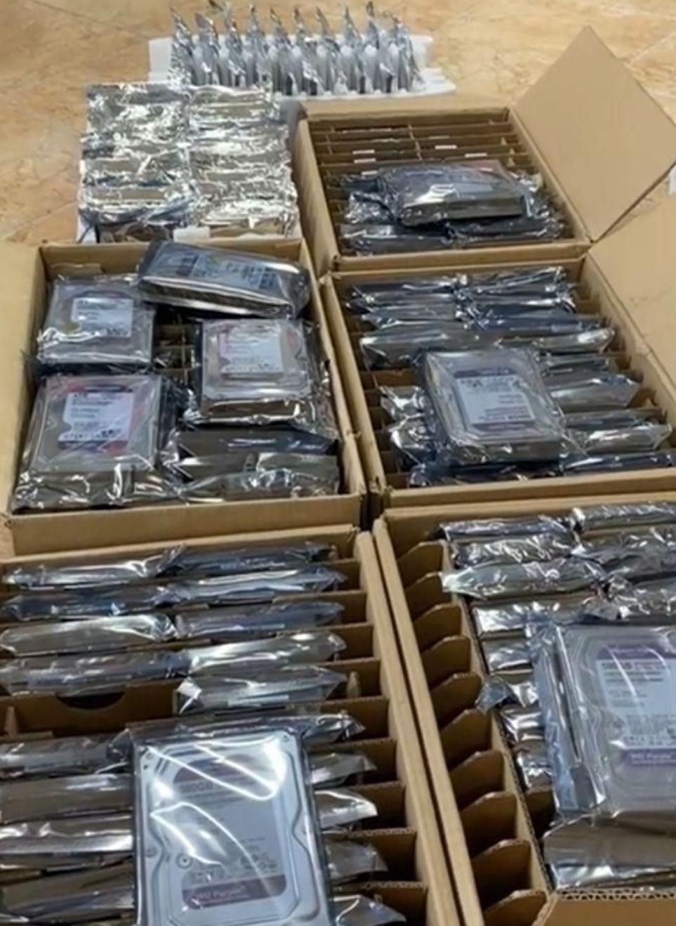 هارد اینترنال وسترن بنفش در ظرفیت های متنوع|قطعات و لوازم جانبی رایانه|تهران, شیخ هادی|دیوار