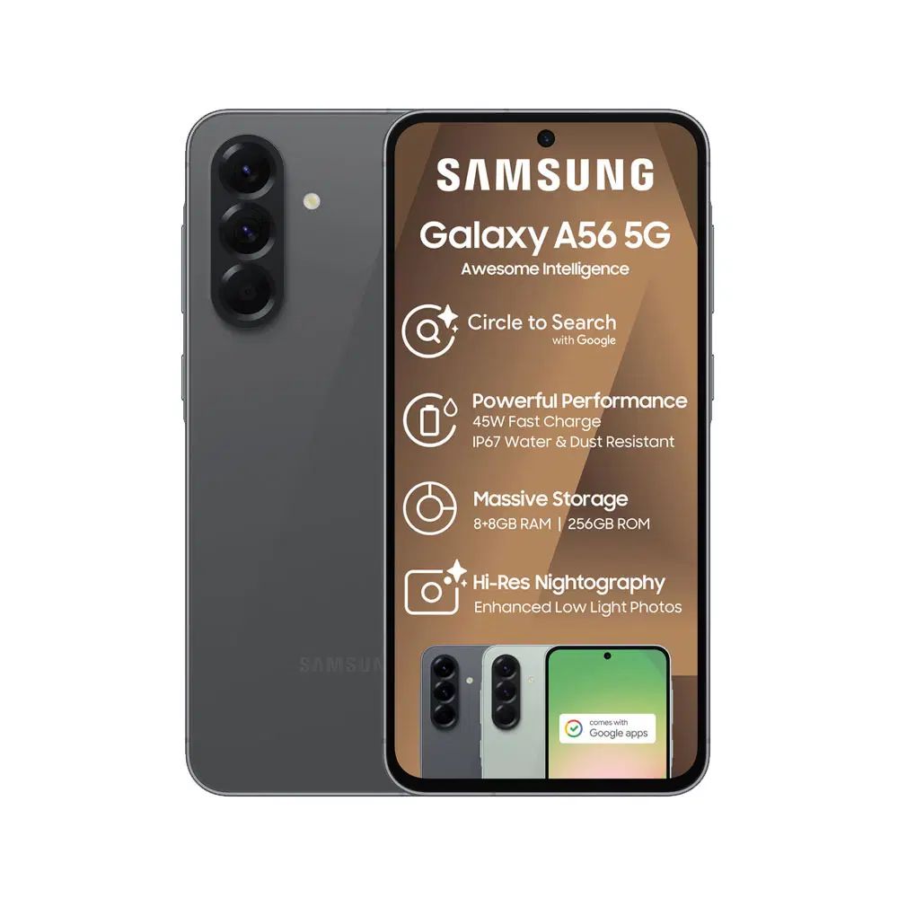 Samsung A56 5G (آکبند دارای‌ضمانت‌شرکتی)+هدیه|موبایل|مشهد, صیاد شیرازی|دیوار