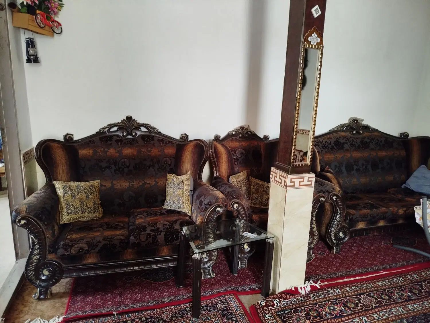 مبل هفت نفره سلطنتی|مبلمان خانگی و میز عسلی|کرمانشاه, |دیوار