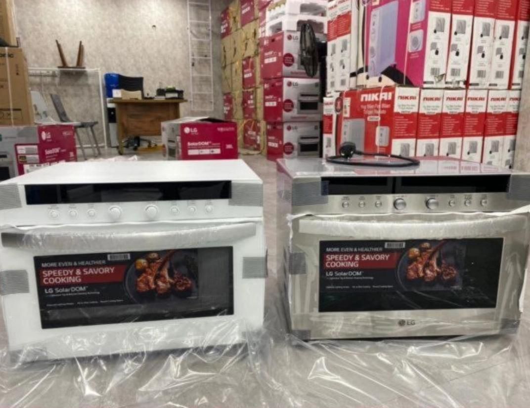 سولاردُم ماکروفر الجی سفید سیلور3884شناسه وگارانتی|اجاق گاز و لوازم برقی پختوپز|اصفهان, نقش جهان|دیوار