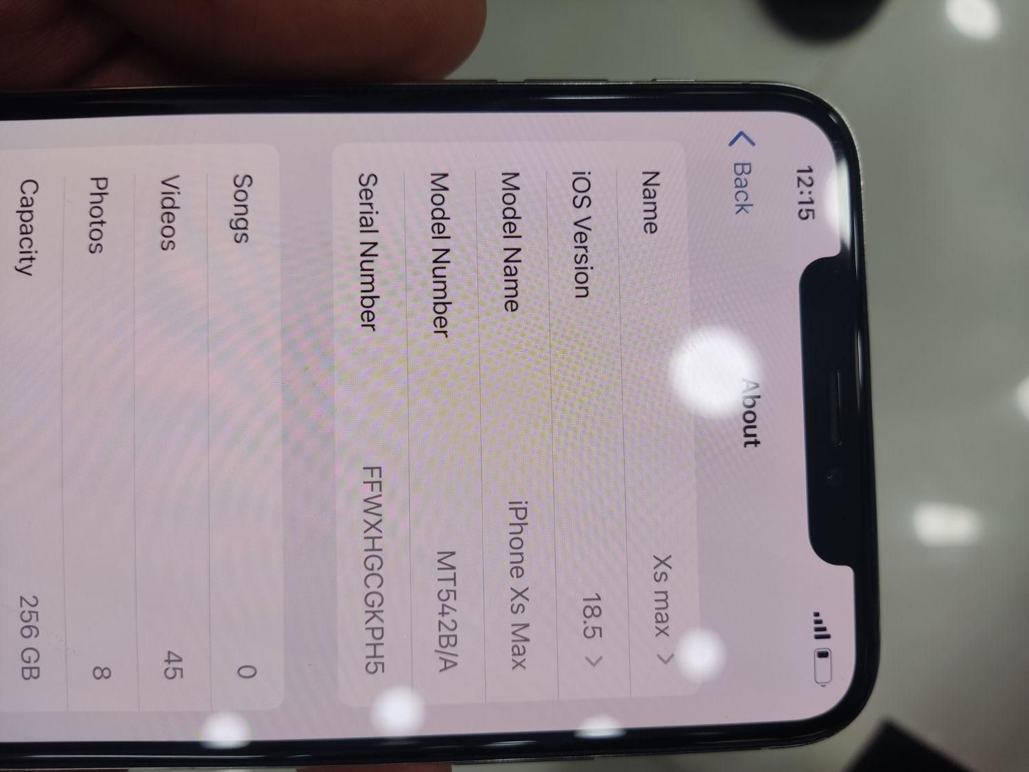 اپل iPhone XS Max با حافظهٔ ۲۵۶ گیگابایت|موبایل|تهران, نازی‌آباد|دیوار