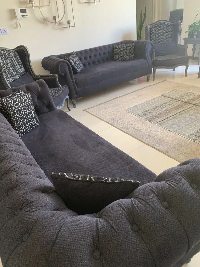 مبلمان ۱۰‌نفره و میز‌‌نهارخوری ۸‌نفره|مبلمان خانگی و میز عسلی|مشهد, جانباز|دیوار