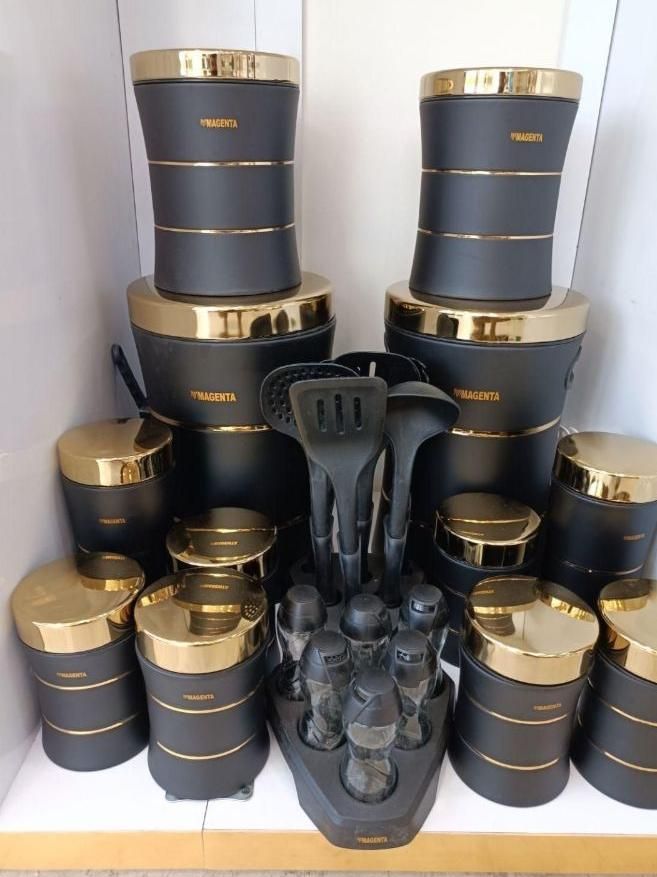 سرویس آشپزخانه،اورانوس درب طلایی رنگ روغنی باضمانت|ظروف نگهدارنده، پلاستیکی، یک‌بارمصرف|قم, بلوار امین و ساحلی|دیوار