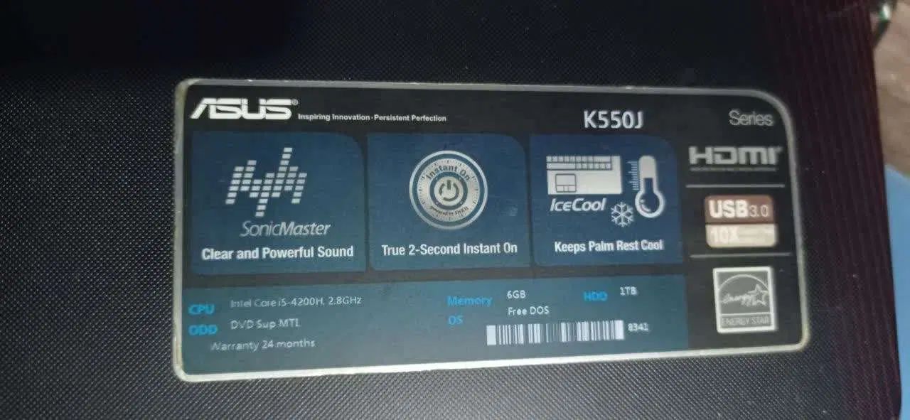 لب تاب ایسوز i5 k550|رایانه همراه|اصفهان, بیدآباد|دیوار